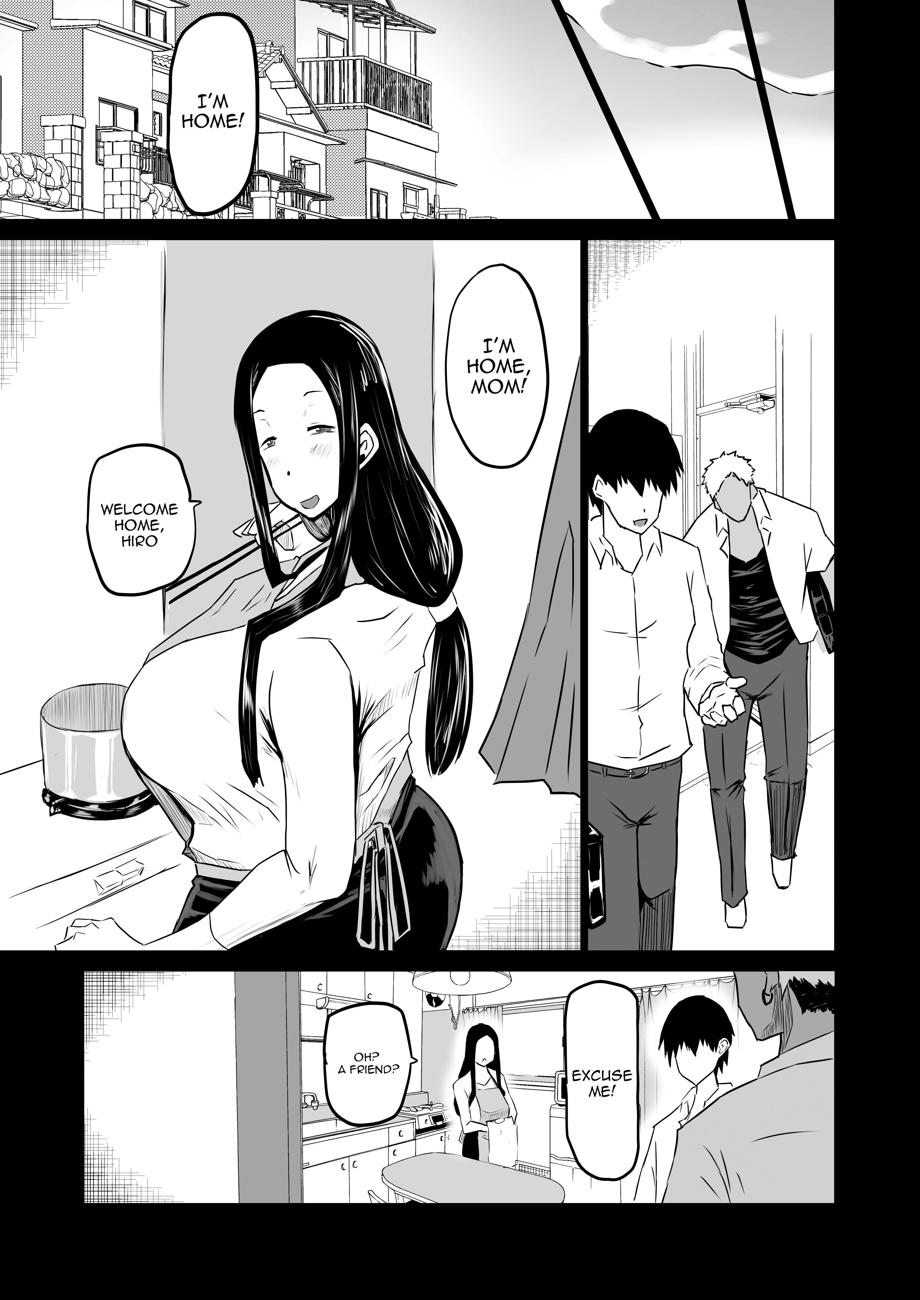 Hentai Manga Comic-My Friend Uses My Mom And Aunt To Get Off-Read-9